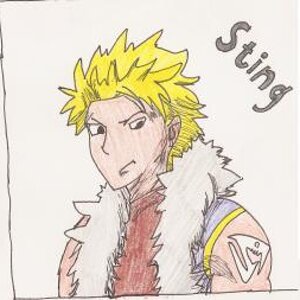 Sting from the anime Fairy Tail