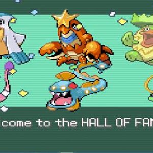 Pokemon Emerald Water  Mono Hall Of Fame Team 2