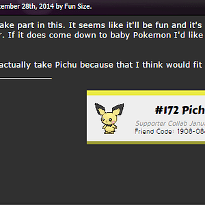 Fun Size - Pichu