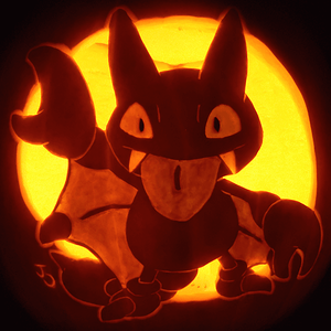 gligar pumpkin redux by joh wee d5irsis