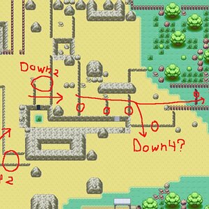 This is a picture of a logical terrain flaw that I with the help of "Patsfan22" was able to find in my map. I never noticed it before "Patsfan22" ment