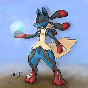 Lucario Fan Art