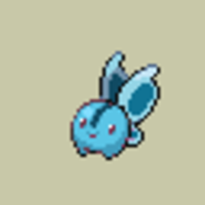 I think I made this fakemon with cherubi+ beautifly. It was intended to be a water/fairy type starter.