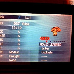 Shiny Vulpix after year of not hunting <3