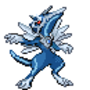 Mix between dalgia and lucario.