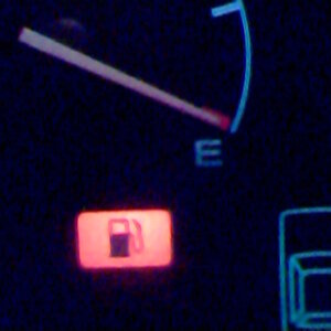 Maybe I should get some gas.