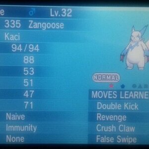 Caught on 10/31 after approximately 200 DexNav encounters