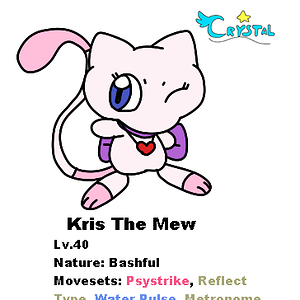 Kris the Mew got her makeover!