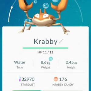 Krabby catch