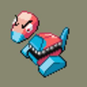 Porygone
"A Porygon became corrupted by a game that Prof. Plum was playing on her system, now holding it hostage and editing her files to rewrite the 