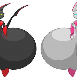 Virla (Virchu's bad evolution)
"The massive Virlas are considered to be the demons of the underground. Being equipped with immensely heavy hips, sharp