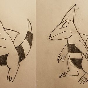 Seedeft and Vineft, this is half of the evolutionary line for the grass starter of mine.