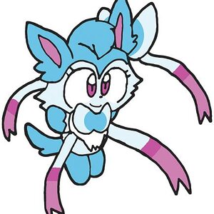 Here is what Alice the Eevee looks like when she's a shiny Sylveon. Anyone recognize that?