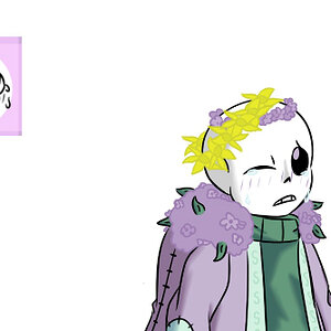 Lavender!Sans (Request)