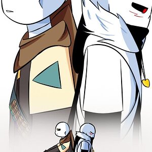 Mystic Messenger Ink!Sans Cross!Sans