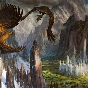 Silmarillion's lit
This is an illustration of Gondolin, the hidden city