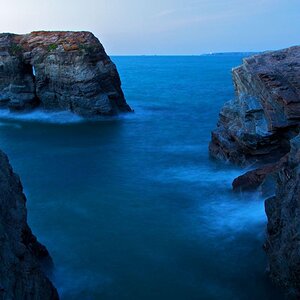 ocean cliffs cornwall wallpaper
