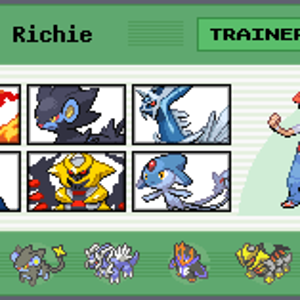 My End diamond team In No$gba